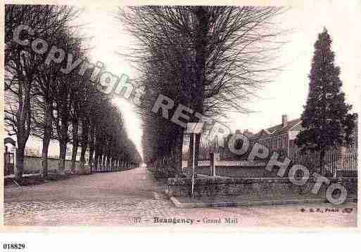 Ville de BEAUGENCY, carte postale ancienne