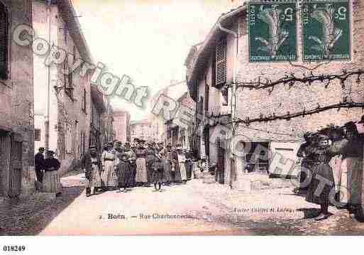 Ville de BOEN, carte postale ancienne