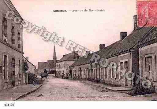 Ville de BONNETABLE, carte postale ancienne