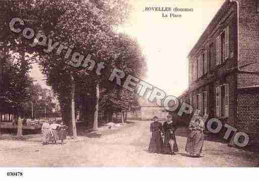 Ville de BOVELLES, carte postale ancienne