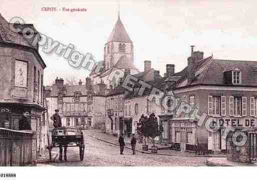 Ville de CEPOY, carte postale ancienne