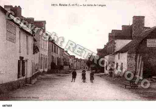 Ville de CHAPELLEDEBRAIN(LA), carte postale ancienne