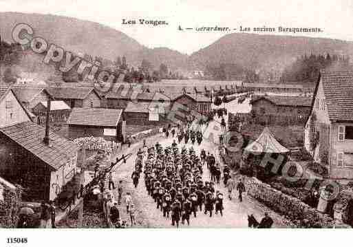 Ville de GERARDMER, carte postale ancienne