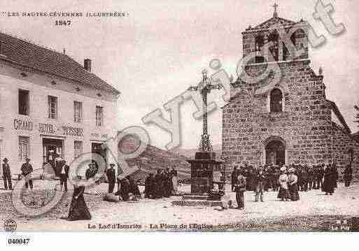 Ville de ISSARLES(LELACD'), carte postale ancienne