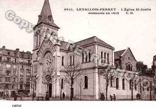 Ville de LEVALLOISPERRET, carte postale ancienne