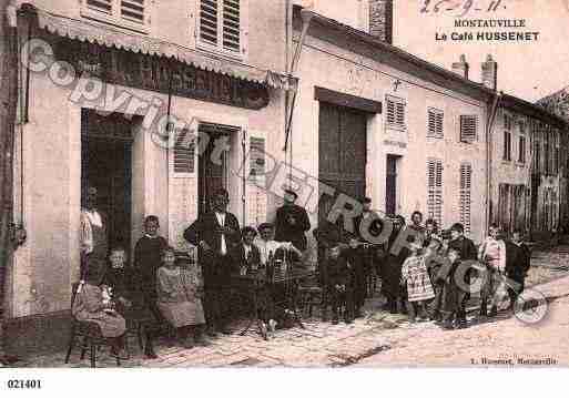 Ville de MONTAUVILLE, carte postale ancienne