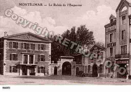 Ville de MONTELIMAR, carte postale ancienne