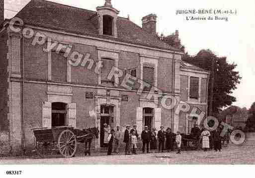 Ville de MONTREUILJUIGNE, carte postale ancienne