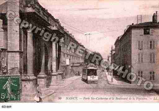 Ville de NANCY, carte postale ancienne