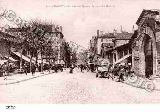 Ville de NANCY, carte postale ancienne