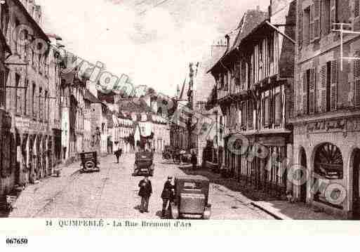 Ville de QUIMPERLE, carte postale ancienne