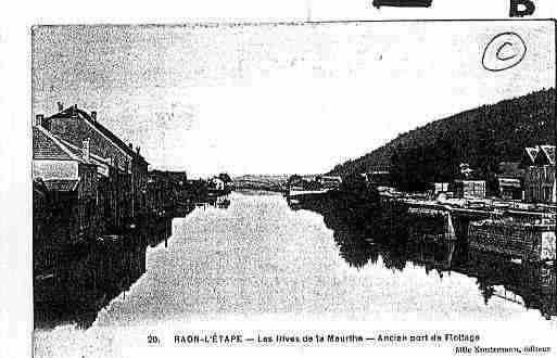 Ville de RAONL'ETAPE, carte postale ancienne