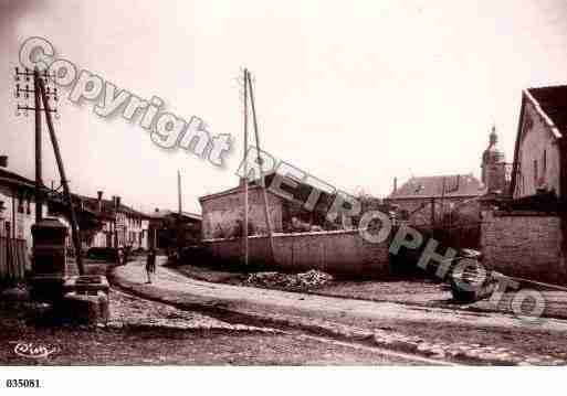 Ville de RARECOURT, carte postale ancienne