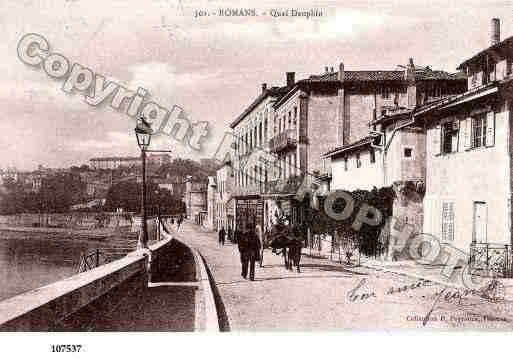 Ville de ROMANSSURISERE, carte postale ancienne