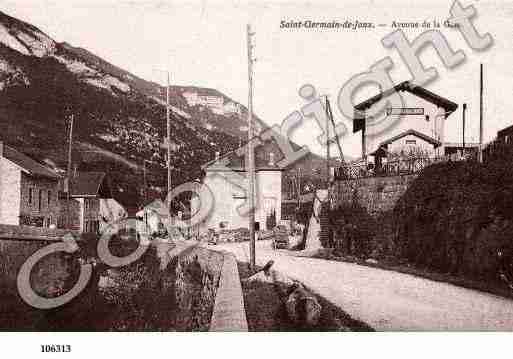 Ville de SAINTGERMAINDEJOUX, carte postale ancienne