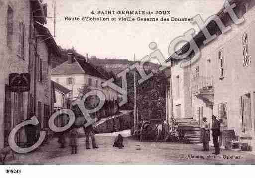 Ville de SAINTGERMAINDEJOUX, carte postale ancienne