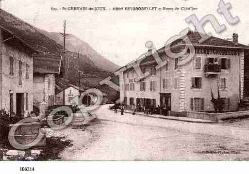 Ville de SAINTGERMAINDEJOUX, carte postale ancienne