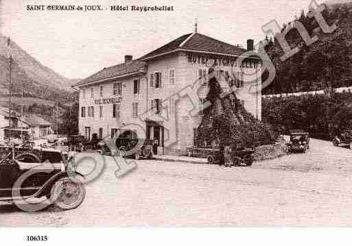 Ville de SAINTGERMAINDEJOUX, carte postale ancienne