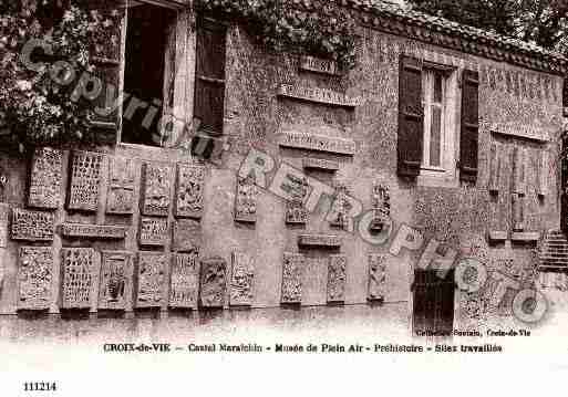 Ville de SAINTGILLESCROIXDEVIE, carte postale ancienne