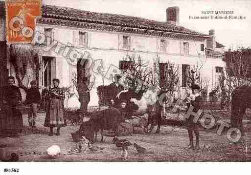 Ville de SAINTMARIENS, carte postale ancienne