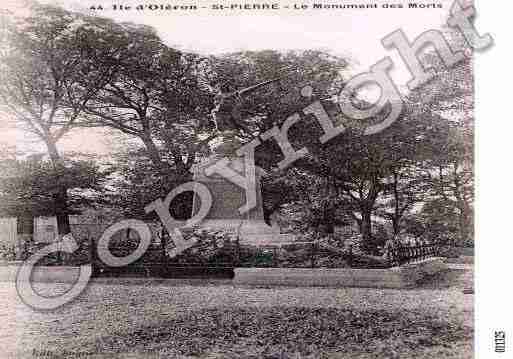 Ville de SAINTPIERRED\'OLERON, carte postale ancienne