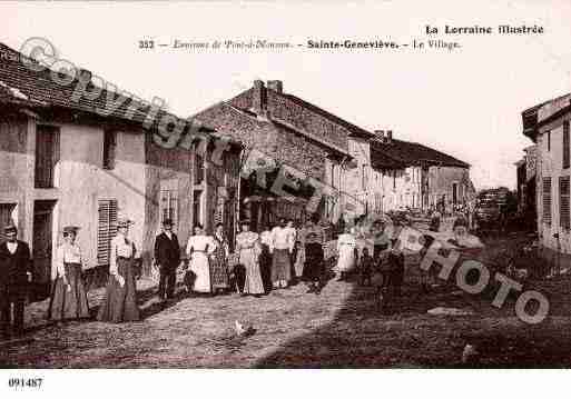 Ville de SAINTEGENEVIEVE, carte postale ancienne