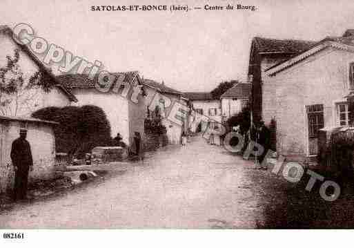 Ville de SATOLASETBONCE, carte postale ancienne