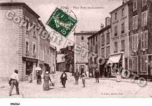 Ville de TOUL, carte postale ancienne