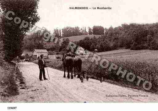 Ville de VALMONDOIS, carte postale ancienne