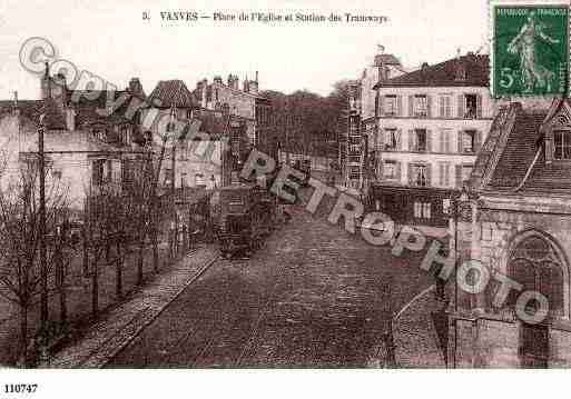 Ville de VANVES, carte postale ancienne