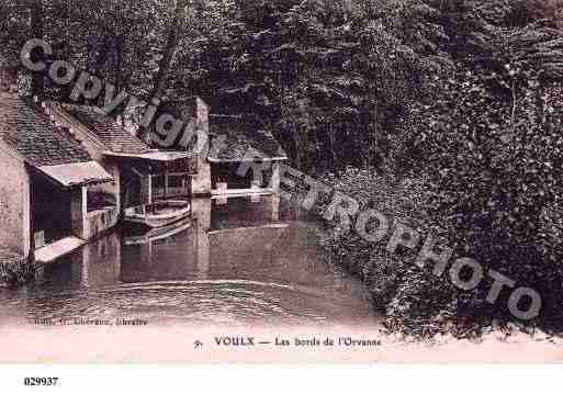 Ville de VOULX, carte postale ancienne