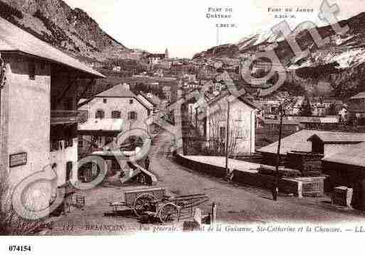 Ville de BRIANCON, carte postale ancienne