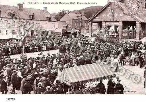 Ville de PAVILLY, carte postale ancienne