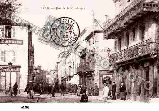 Ville de TOUL, carte postale ancienne