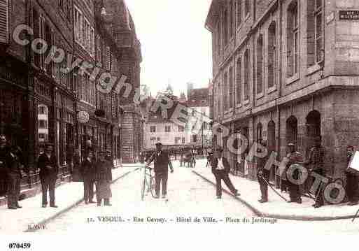 Ville de VESOUL, carte postale ancienne