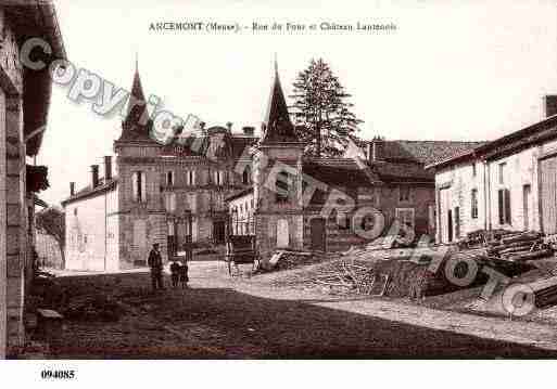 Ville de ANCEMONT, carte postale ancienne