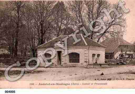 Ville de ANDELOTENMONTAGNE, carte postale ancienne