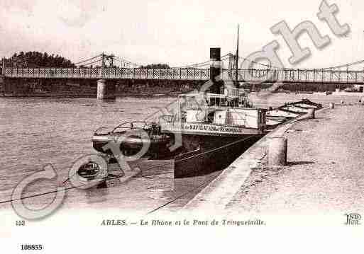 Ville de ARLES, carte postale ancienne