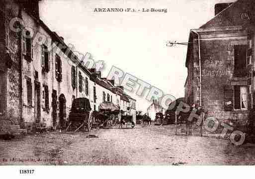 Ville de ARZANO, carte postale ancienne