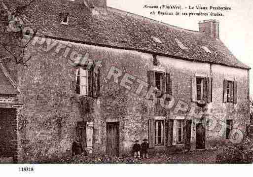 Ville de ARZANO, carte postale ancienne