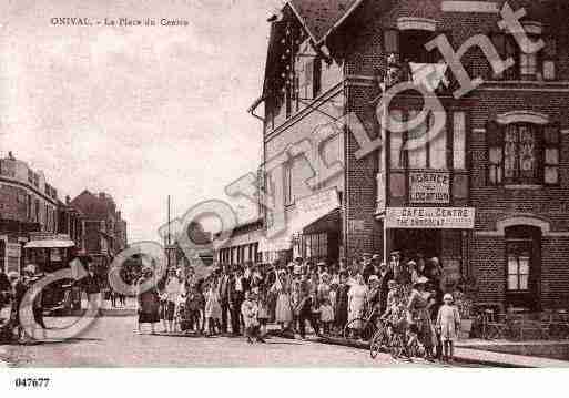 Ville de AULT, carte postale ancienne