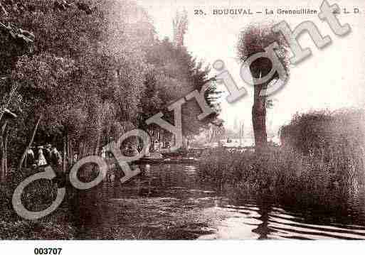 Ville de BOUGIVAL, carte postale ancienne