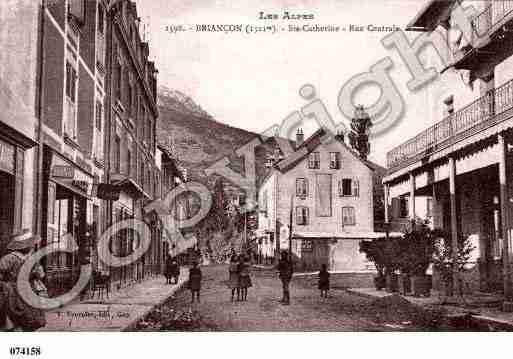 Ville de BRIANCON, carte postale ancienne