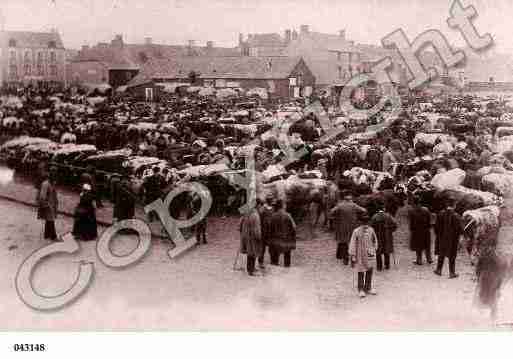 Ville de CANDE, carte postale ancienne