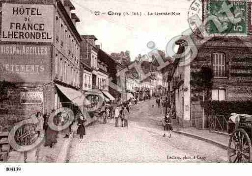 Ville de CANYBARVILLE, carte postale ancienne