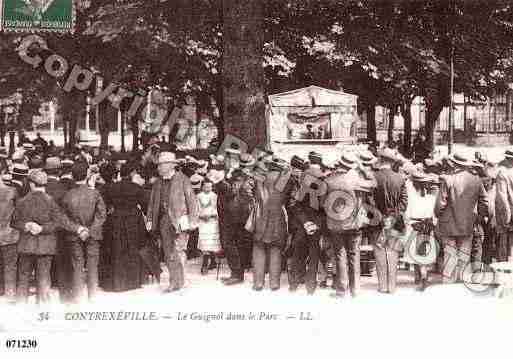 Ville de CONTREXEVILLE, carte postale ancienne