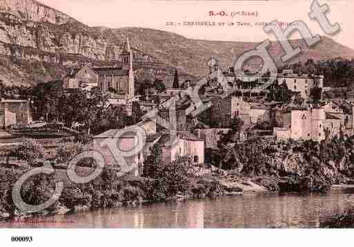 Ville de CREISSELS, carte postale ancienne