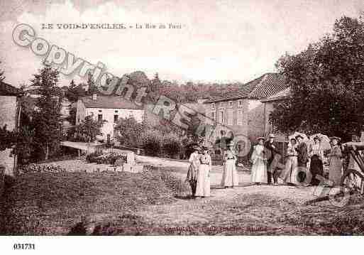 Ville de ESCLES, carte postale ancienne