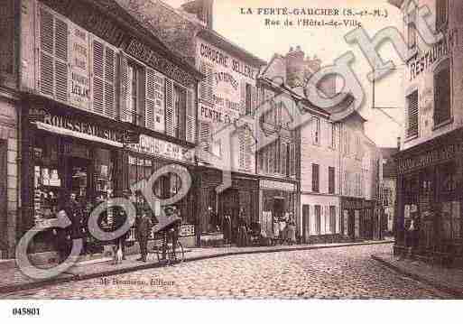 Ville de FERTEGAUCHER(LA), carte postale ancienne