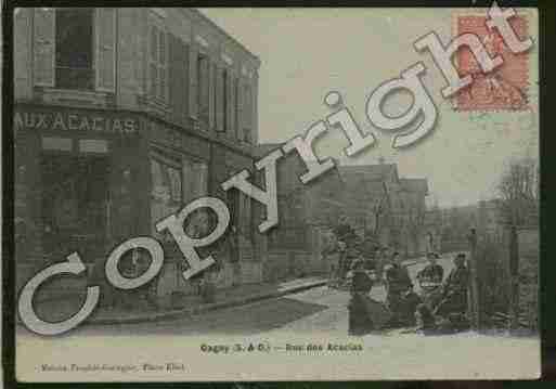 Ville de GAGNY, carte postale ancienne